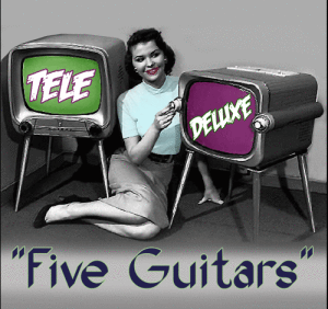 5 guitars